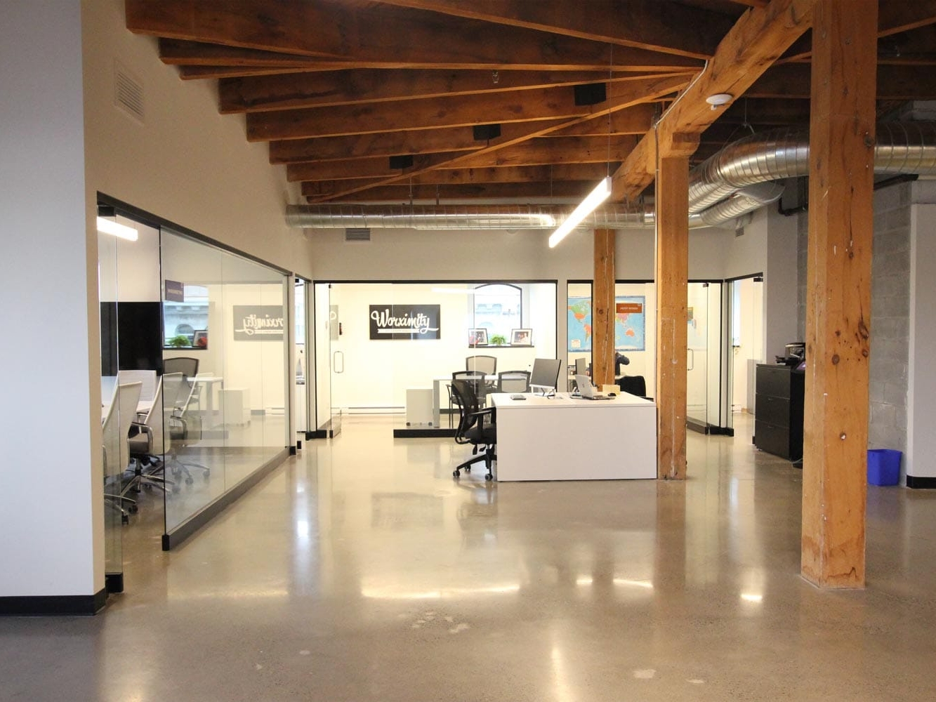 Projet rénovation commerciale